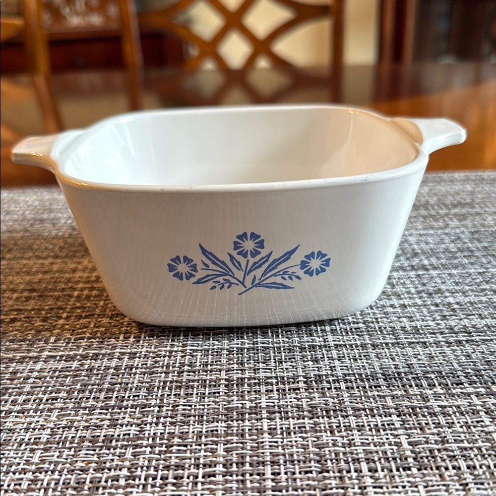 Corningware Blue and White Bakeware Dish